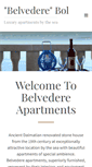 Mobile Screenshot of belvedere-apartmani-bol.com